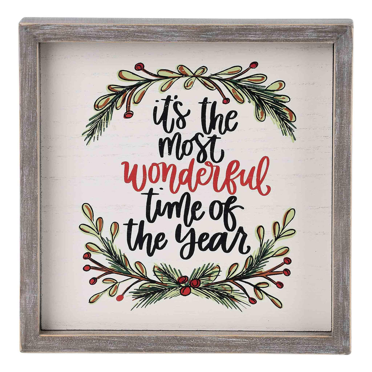 Red Bird Reversible Framed Board Small - GLORY HAUS 