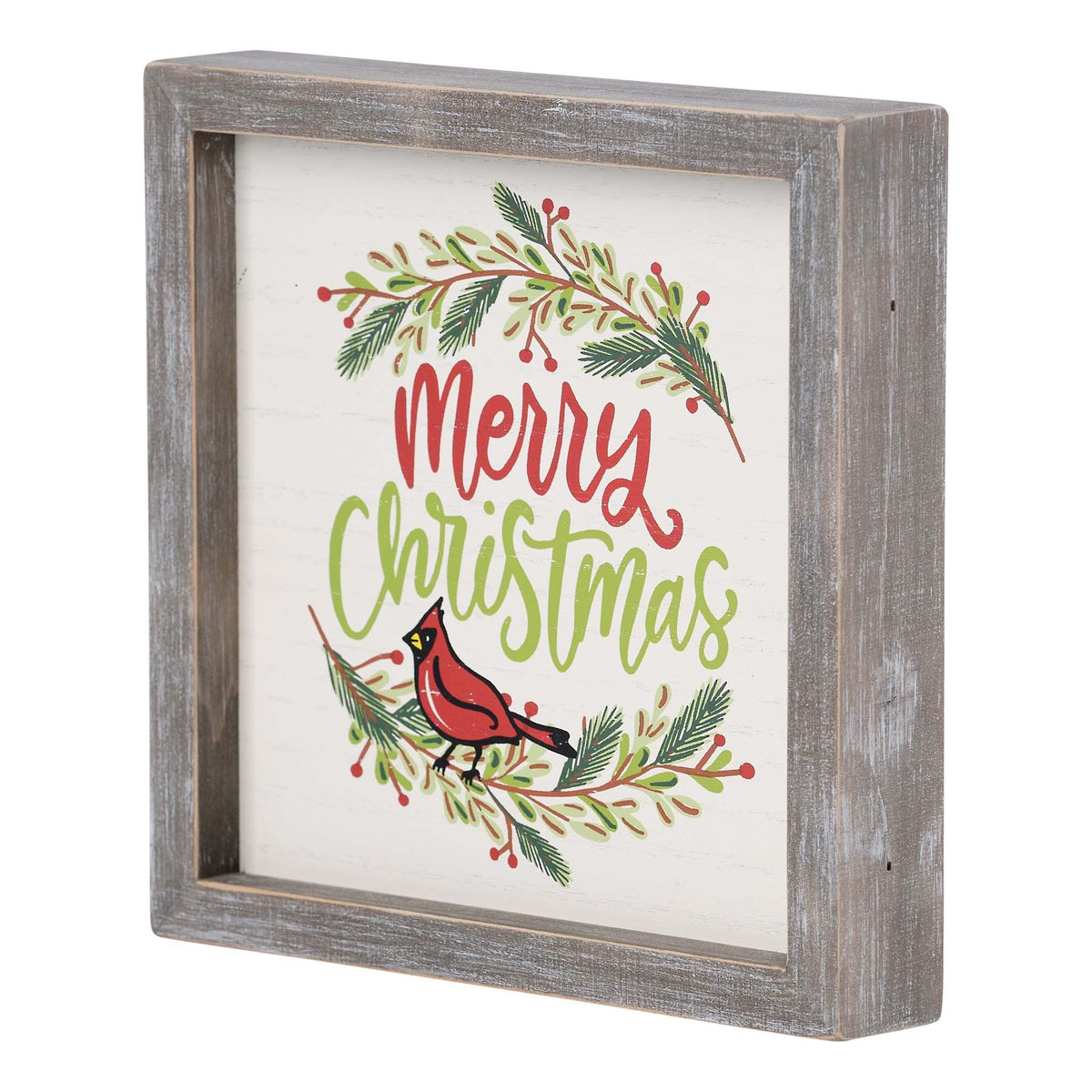 Red Bird Reversible Framed Board Small - GLORY HAUS 