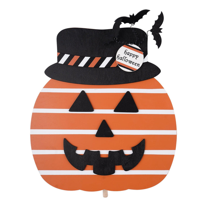 Happy Halloween Pumpkin Topper - GLORY HAUS 