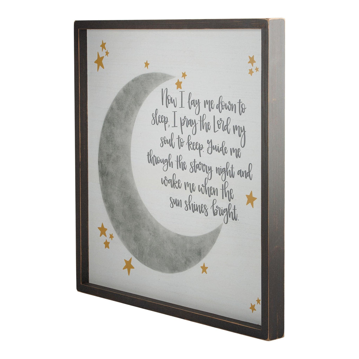 Now I Lay Me Down to Sleep Framed Board - GLORY HAUS 