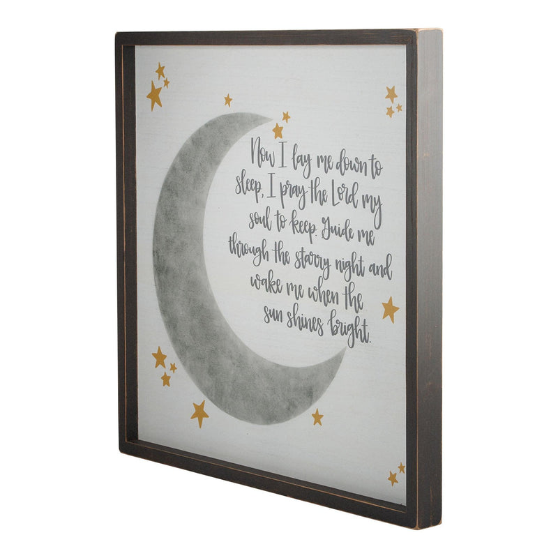 Now I Lay Me Down to Sleep Framed Board - GLORY HAUS 