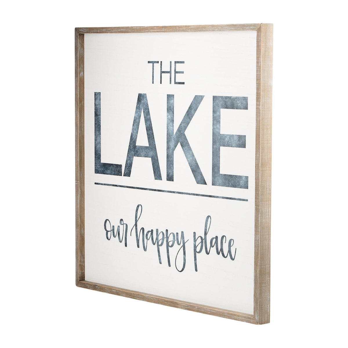 Lake is our Happy Place Board - GLORY HAUS 