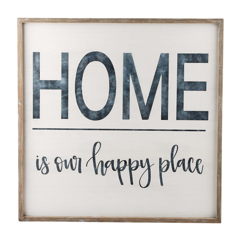 Home is Our Happy Place Board - GLORY HAUS 