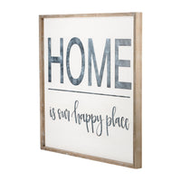 Home is Our Happy Place Board - GLORY HAUS 