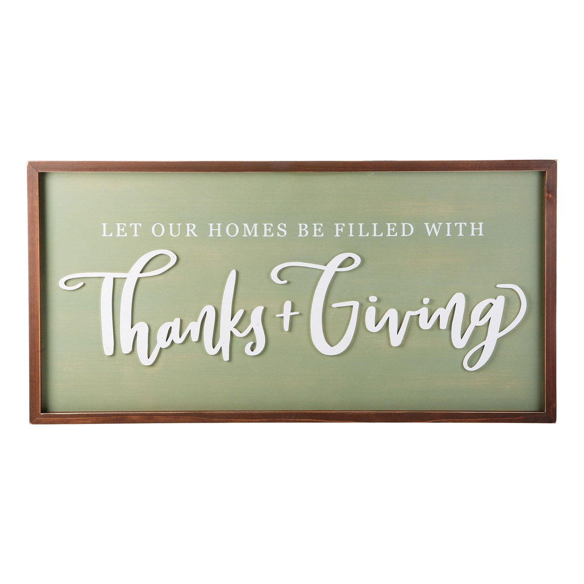 Thanks and Giving Board - GLORY HAUS 