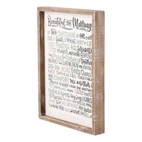 Beautiful the Marriage Framed Board Large - GLORY HAUS 