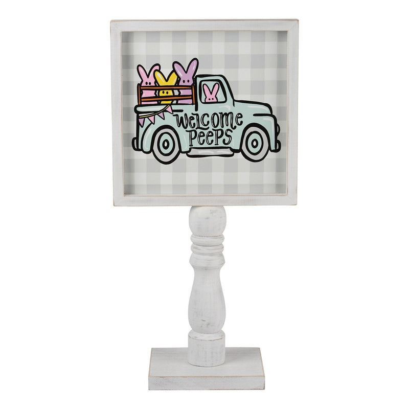 Welcome Peeps / Love More Truck Reversible Stand - GLORY HAUS 