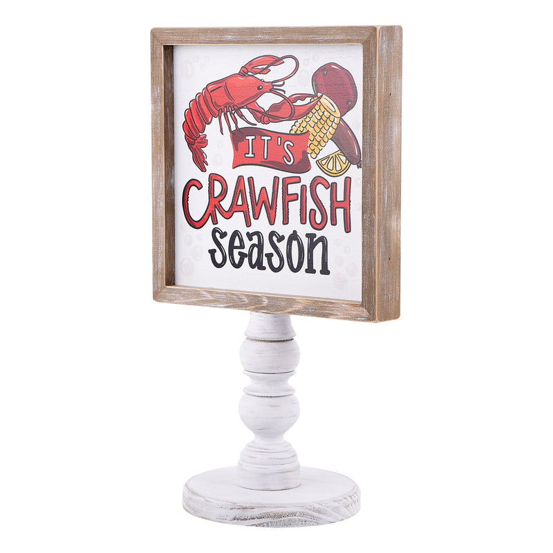 Crawfish Season Wood Stand