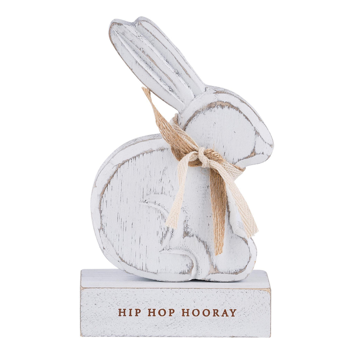 Hip Hop Hurray Wooden Bunny - GLORY HAUS 