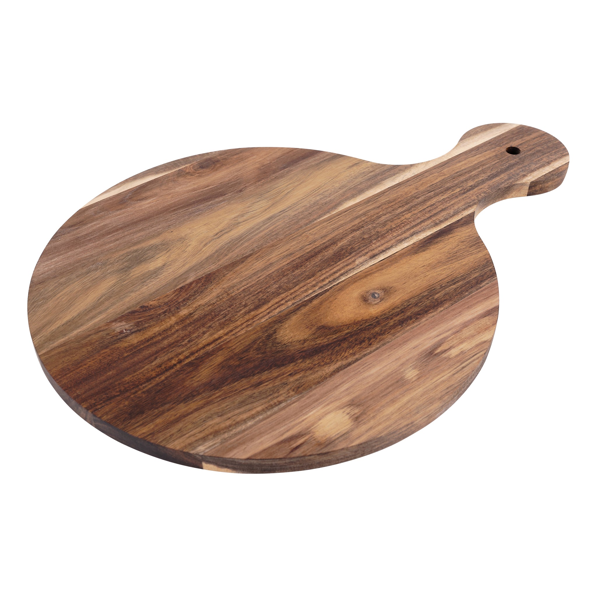 Planche à Charcuterie Ronde En Bois Avec Couvercle Transparent - 30 Cm - Plateau De Service Portable Pour Apéros, Fêtes - 2