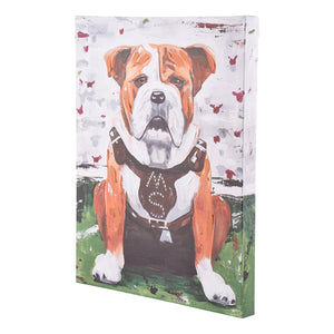 Mississippi State Bully Canvas