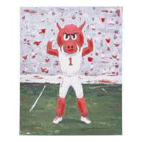 Arkansas Big Red Canvas