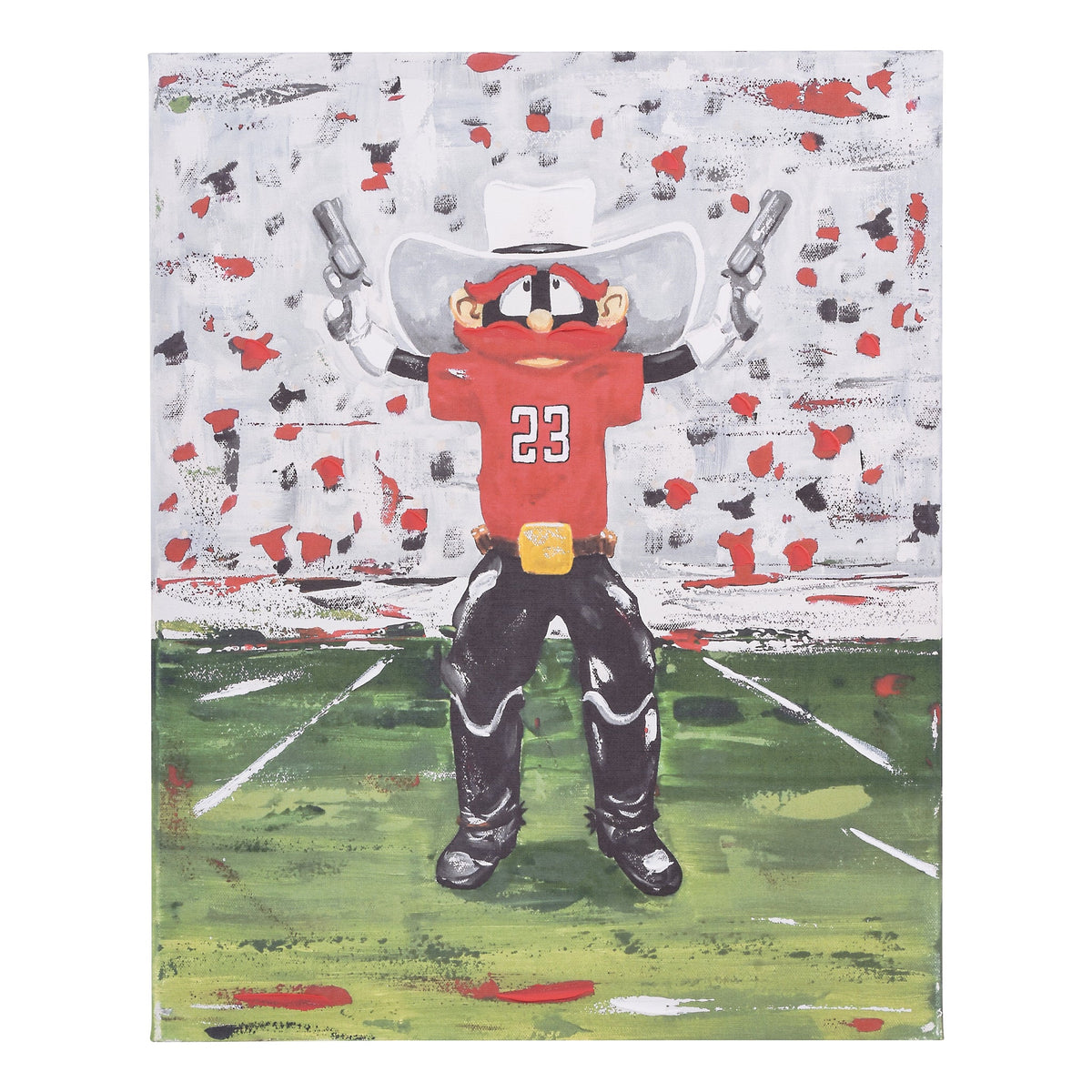 Texas Tech Raider Red Canvas