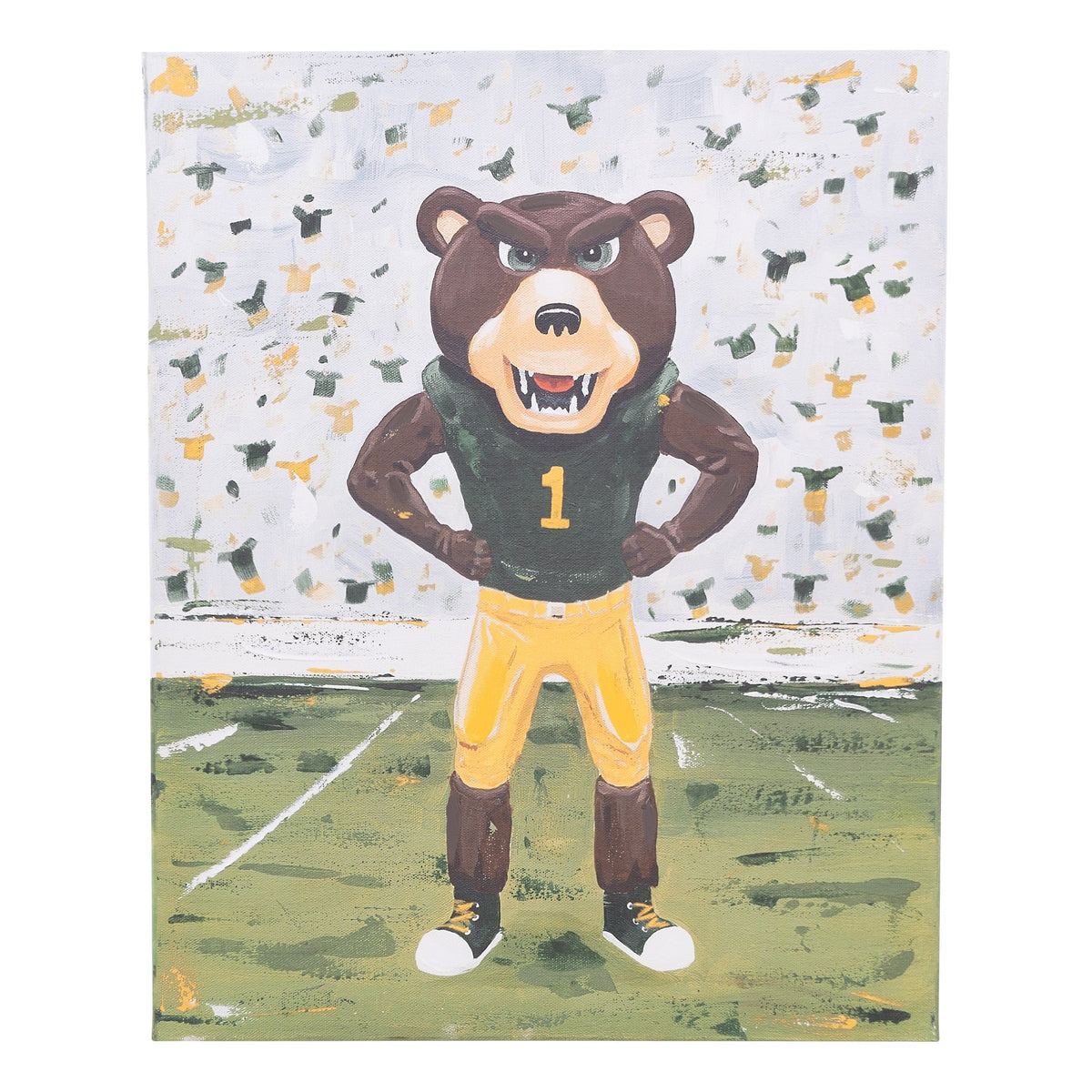 Baylor Bear Canvas
