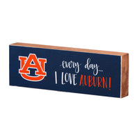 Every Day I Love Auburn Block Canvas - GLORY HAUS 