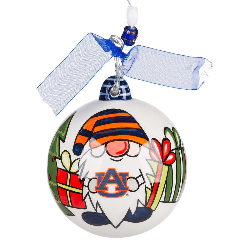 Auburn Gnome Ornament - GLORY HAUS 