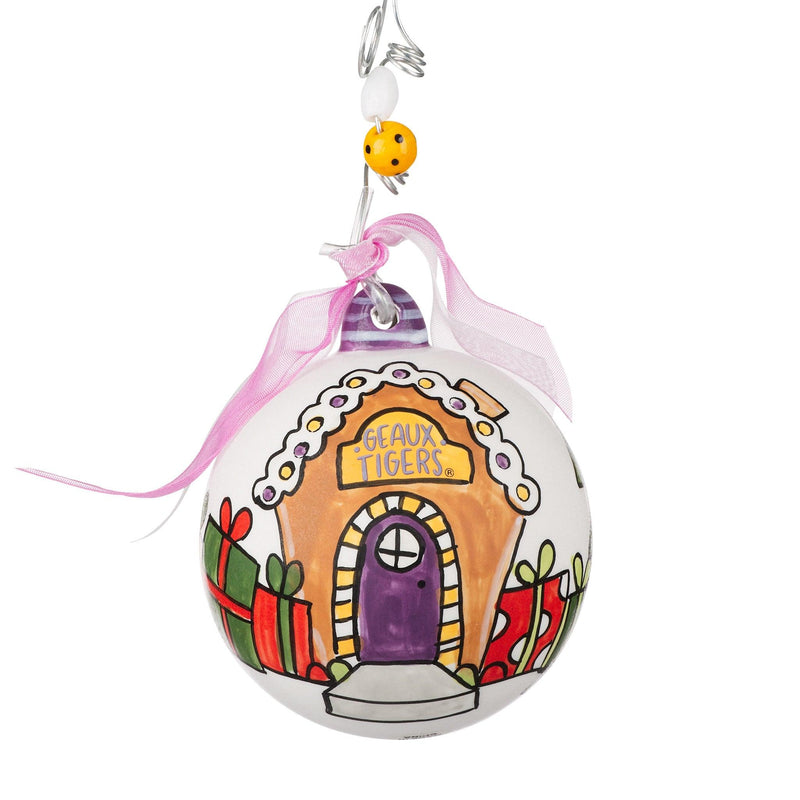 LSU Gnome Ornament - GLORY HAUS 