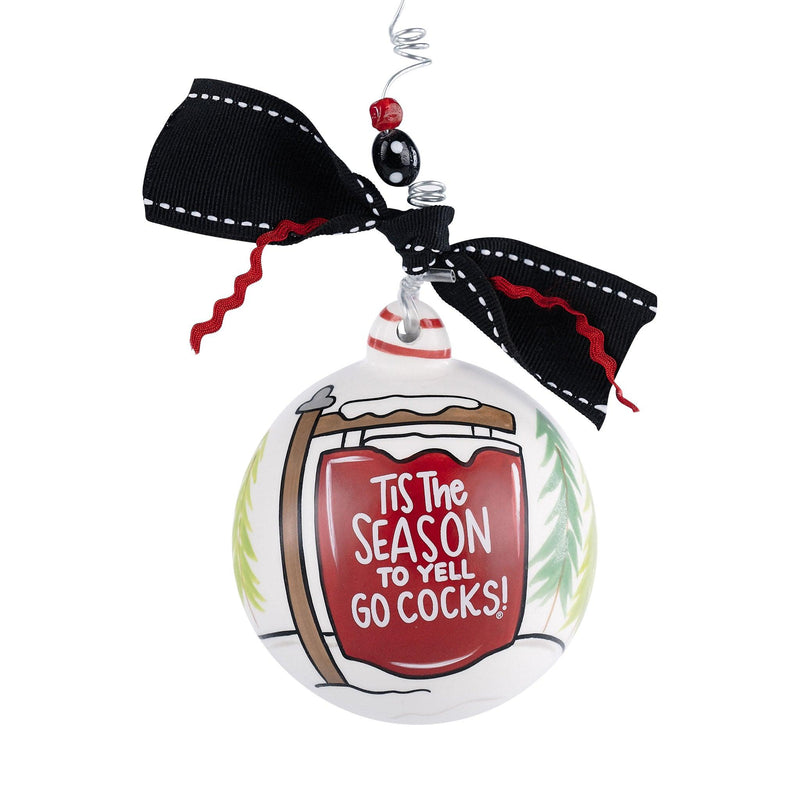 Tis the Season South Carolina Snowman Ornament - GLORY HAUS 