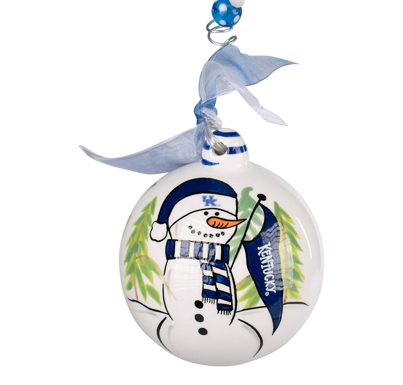 Tis the Season Kentucky Snowman Ornament - GLORY HAUS 