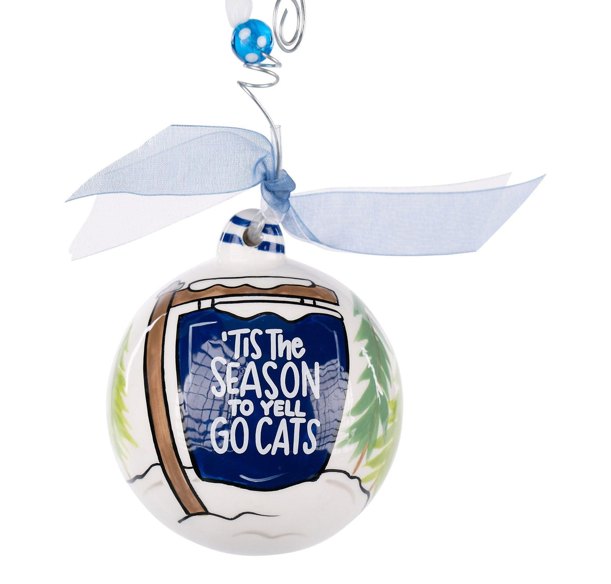 Tis the Season Kentucky Snowman Ornament - GLORY HAUS 