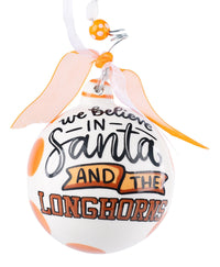 Texas We Believe Santa Ornament - GLORY HAUS 