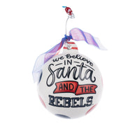 Ole Miss We Believe Ornament - GLORY HAUS 
