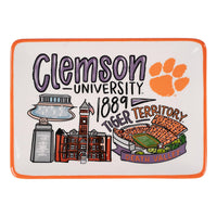 Clemson Icon Trinket Tray - GLORY HAUS 