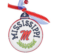 Ole Miss Puff Ornament - GLORY HAUS 