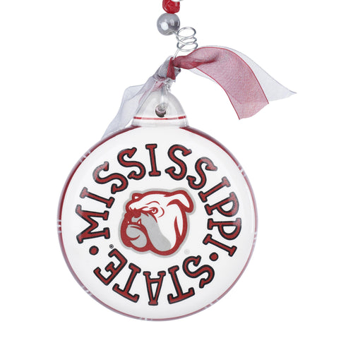 Mississippi State Puff Ornament - GLORY HAUS 