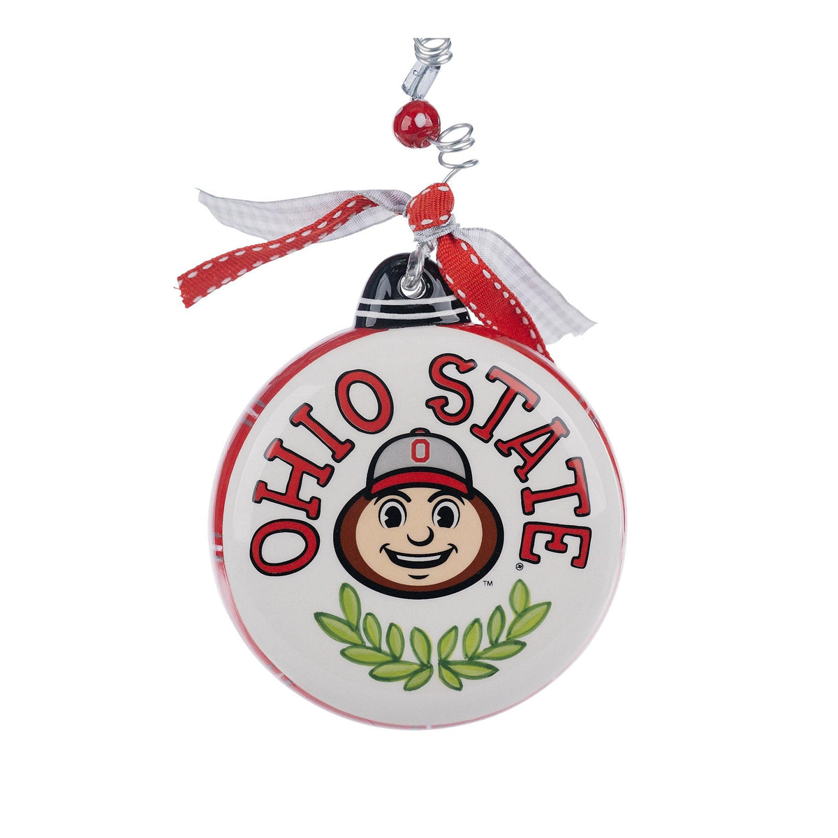 Ohio State Gnome Ornament - GLORY HAUS 