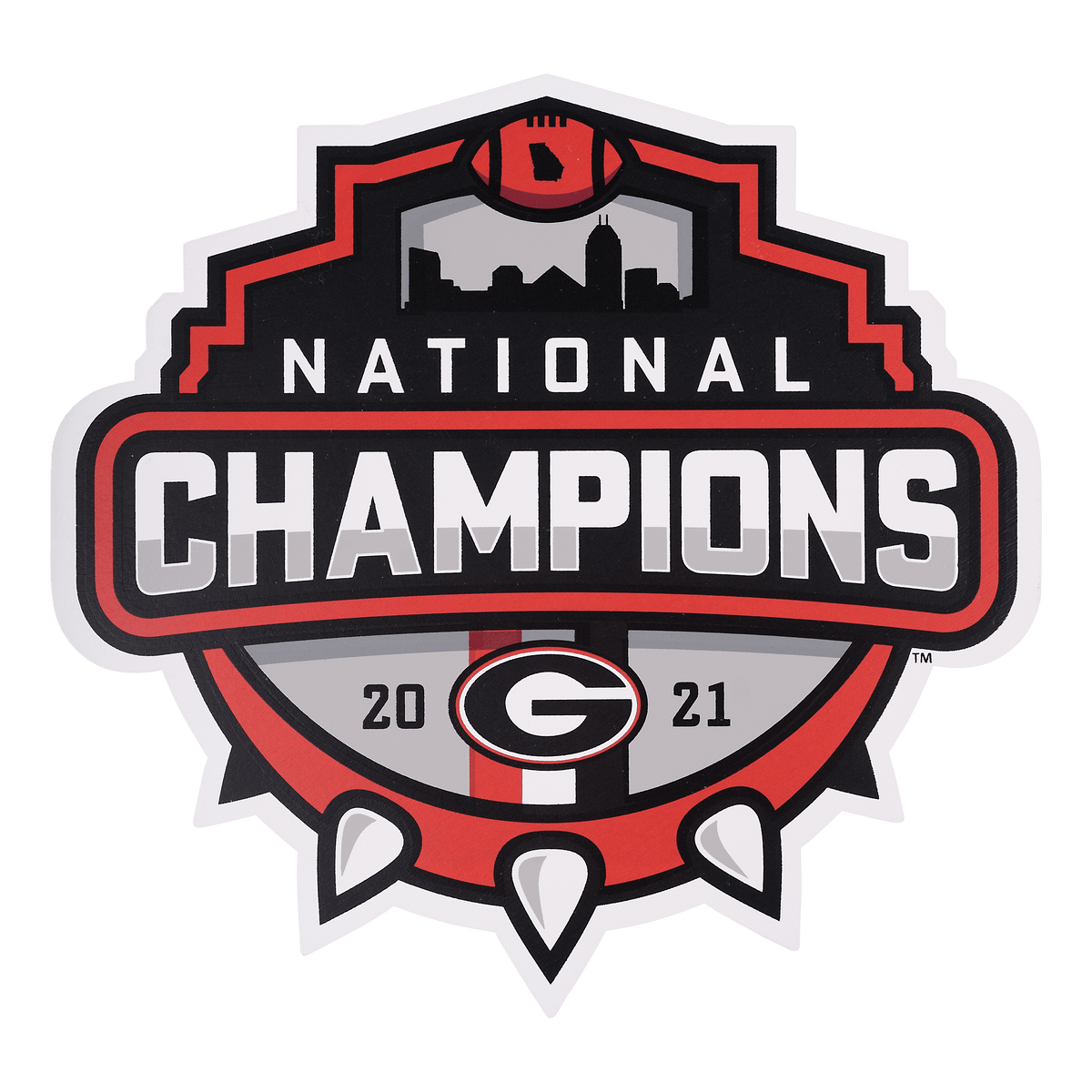 UGA National Championship Topper - GLORY HAUS 