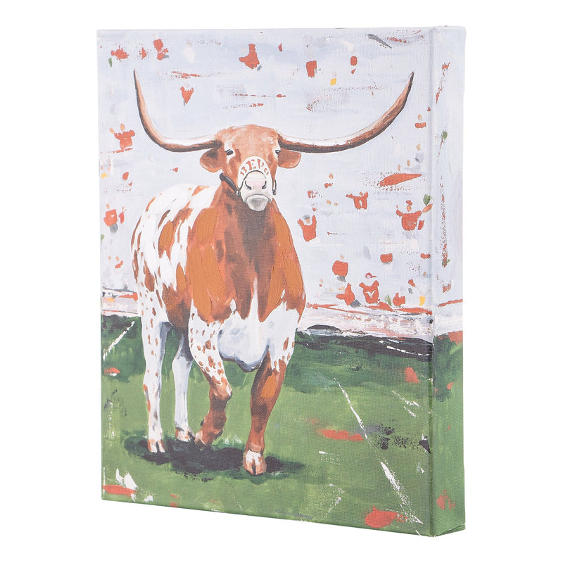 Texas Bevo Canvas Small