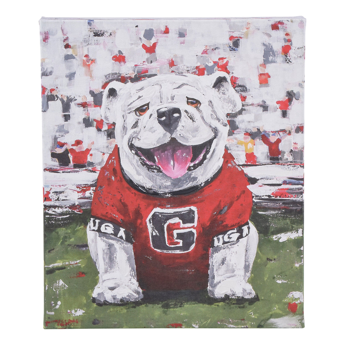 UGA Dawg Canvas Small