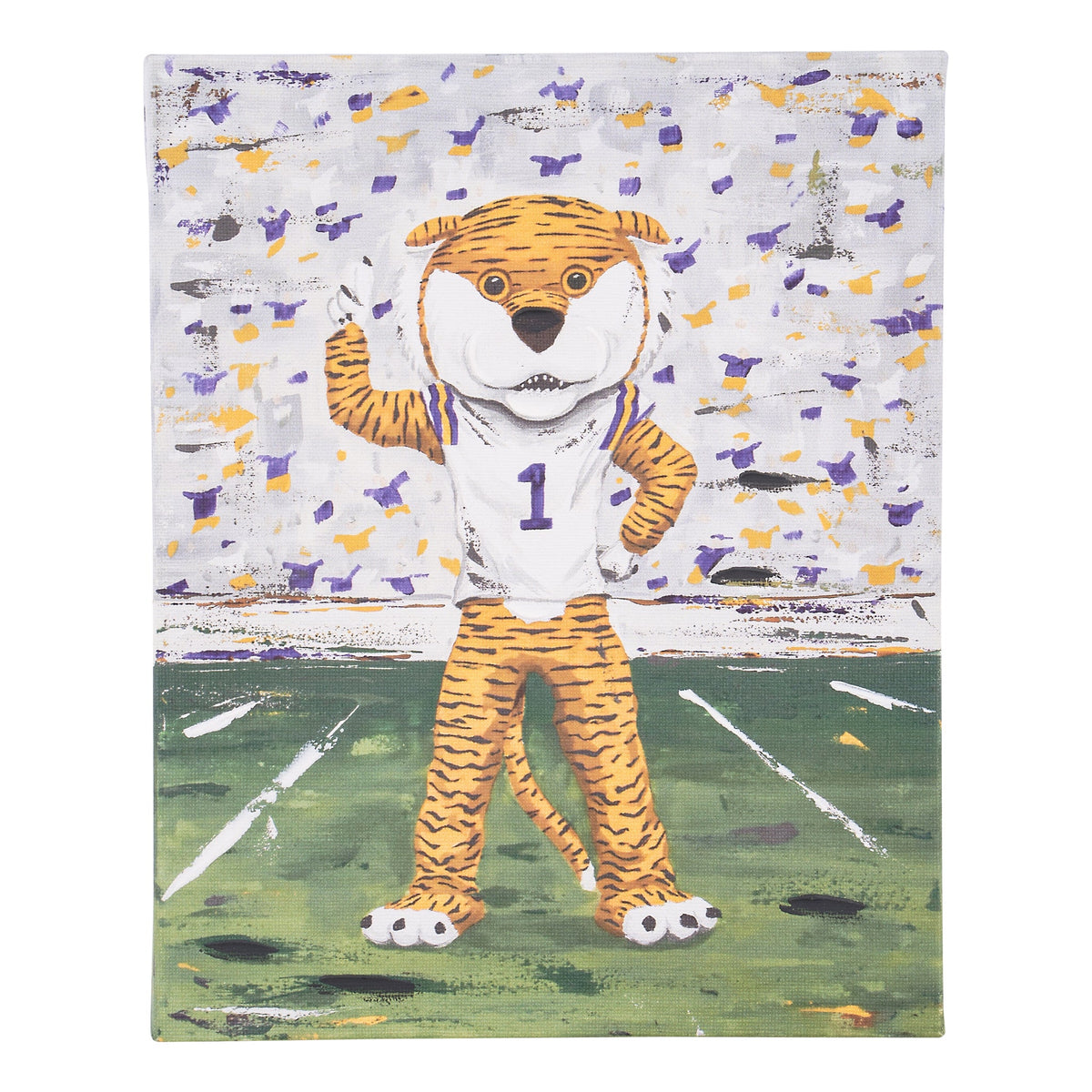 LSU Tiger Canvas Small