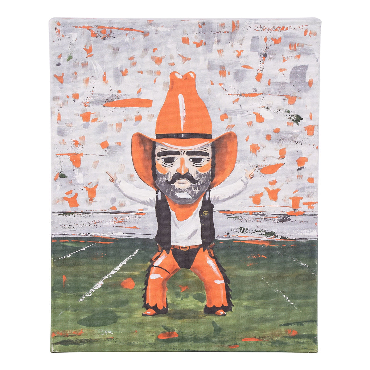 Oklahoma State Pistol Pete Canvas Small