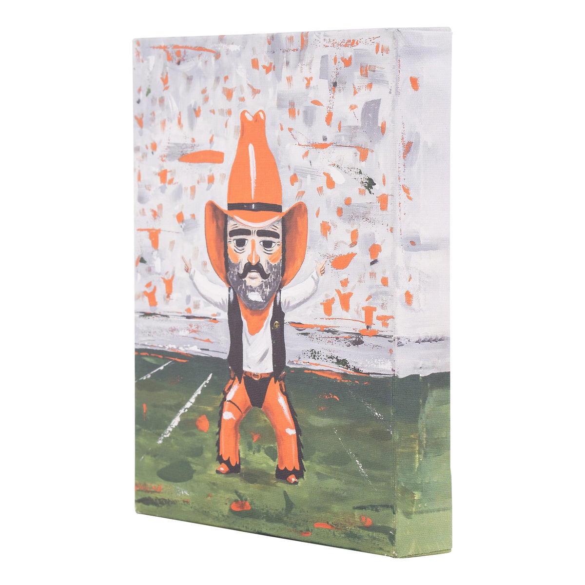 Oklahoma State Pistol Pete Canvas Small