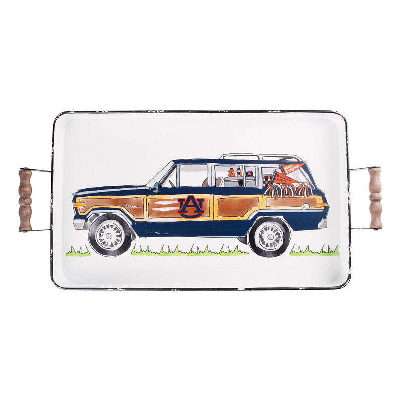 Auburn Wagoneer Enamel Tray - GLORY HAUS 
