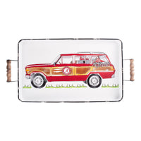 Alabama Wagoneer Enamel Tray - GLORY HAUS 