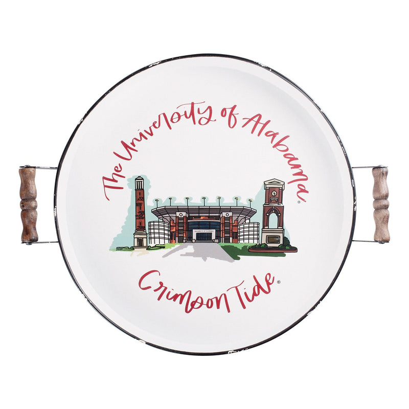 Alabama Landmark Enamel Tray - GLORY HAUS 