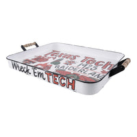 Texas Tech Icon Enamel Tray - GLORY HAUS 