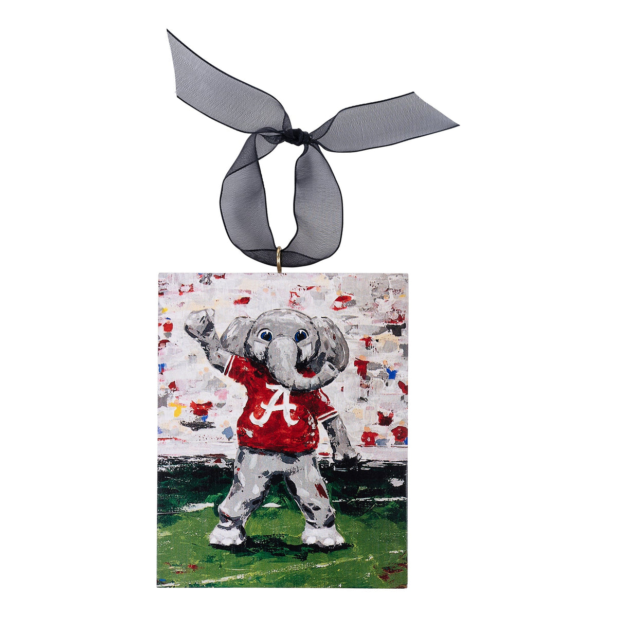 Alabama Big Al Block Ornament