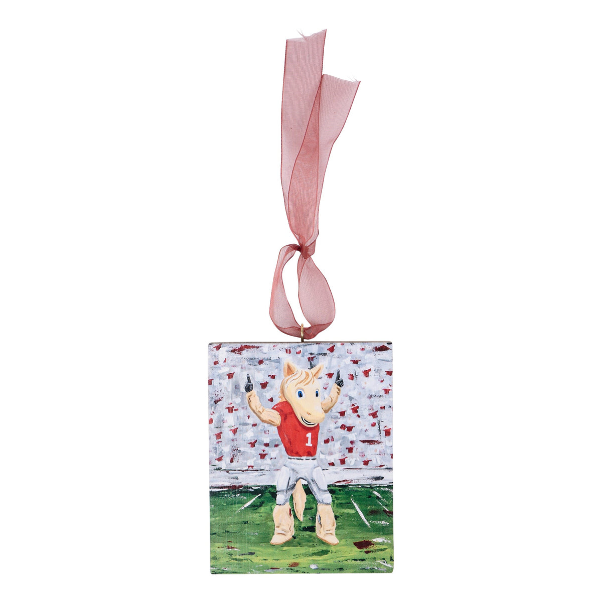 Oklahoma Sooners Block Ornament