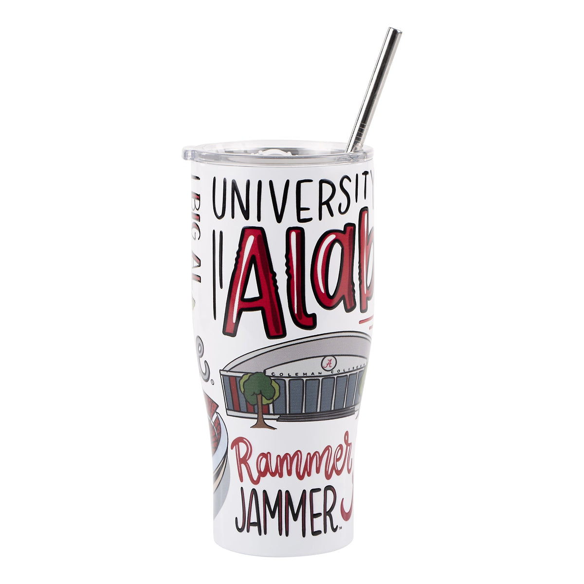 Alabama Cups, Shot Glasses, Alabama Crimson Tide Mugs, Tumblers