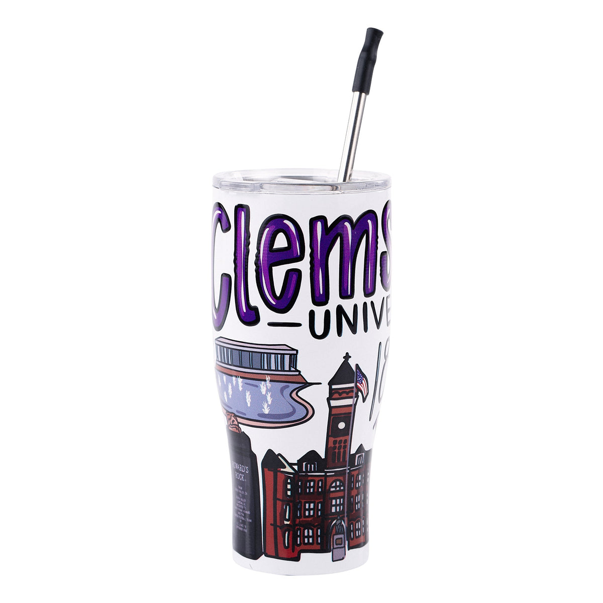 Clemson Icon Tumbler