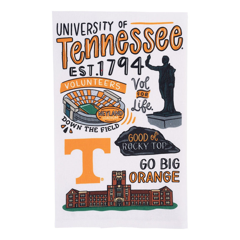 Tennessee Icon Tea Towel - GLORY HAUS 