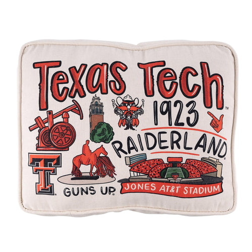 Texas Tech Icon Pillow - GLORY HAUS 