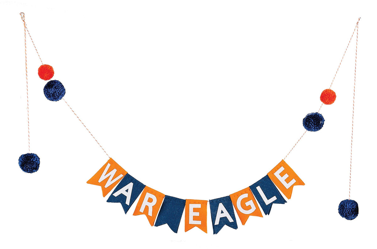 War Eagle Pennant Banner