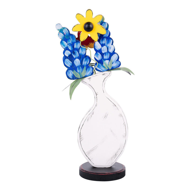 Wildflowers of Texas Vase