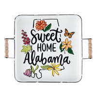 Sweet Home Alabama Enamel Tray - GLORY HAUS 