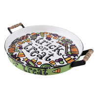 Trick or Treat Candy Enamel Tray - GLORY HAUS 